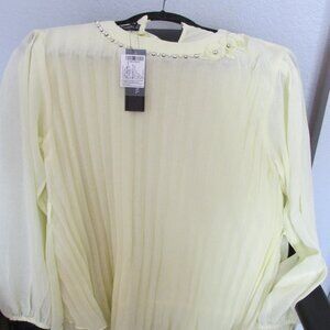 Charcoal Women's XXL Yellow Blouse